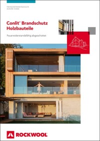 Leitungen mit Conlit (von Rockwool) sicher im Holzbau abschotten