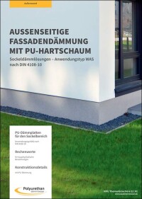 Neue IVPU Broschüre: PU-Dämmung für den Sockelbereich