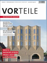 VORTEILE-Ausgabe 24: Die besten öffentlichen Bauten aus Backstein