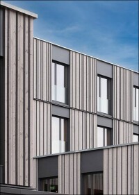 Begegnungsstätte Westhouse Augsburg mit simulierter Patina à la KEIM