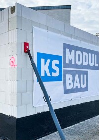 KS-Modulbau: Vorfertigung inklusive Sockelabdichtung