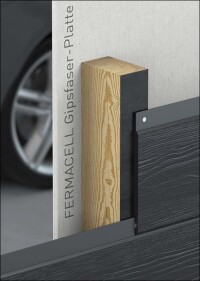Neues abP für Garagenwand F30-B mit nicht brennbarer Außenwandbekleidung von James Hardie