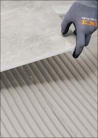 PCI Nanorapid – erster verformungsfähiger Fliesenkleber in CSA-Technologie