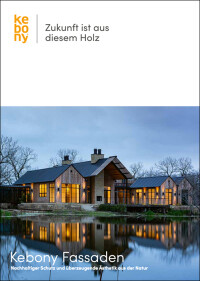 Neue Fassadenbroschüre von Kebony