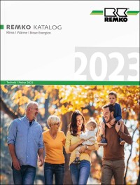 Remkos Gesamtkatalog 2023 mit Wärmepumpen, Klimatisierung, Entfeuchtung und Luftreinigung