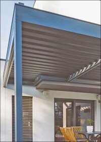 Smarter Lamellendachantrieb von Elero mit eingebauten Schutzfunktionen