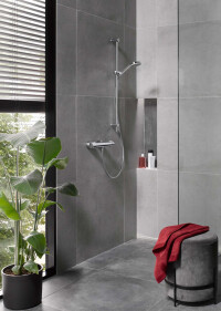 Modus Brausethermostat von Schell schützt zuverlässig vor Verbrühungen und Verbrennungen