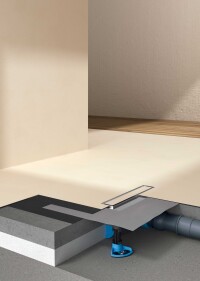 CeraFrame Liquid: Duschrinne für fugenlose Bäder