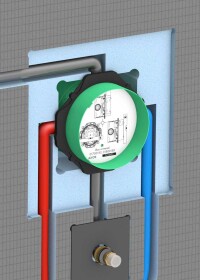 Neues Duschwandmodul: Alles drin - nur Wasser bleibt draußen