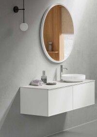 Inspiriert von nordischer Eleganz: Waschplatz Arkta von Alape