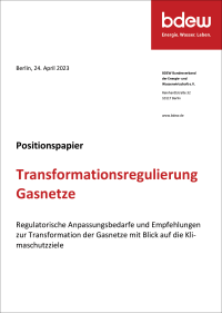 Transformation der Gasnetze braucht Anpassungen des Rechts- und Regulierungsrahmens