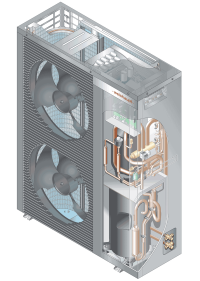 Weishaupt Neuheit 2023: Splitblock Wärmepumpen WSB und WSB Kompakt