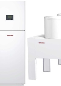 Leises Kraftpaket für dichte Bebauung: Split-Wärmepumpe WPL-S mit 48kW von Stiebel Eltron
