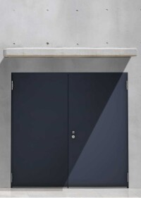 Teckentrup erweitert das Baukasten-System der „Teckentrup 62“-Feuerschutztüren um die Außentür „EI260-C5-S200“