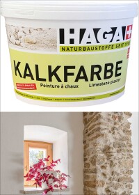 Streichen ohne Titanweiß – auch mineralische Wandfarben entfalten beim Trocknen eine volle Deckkraft