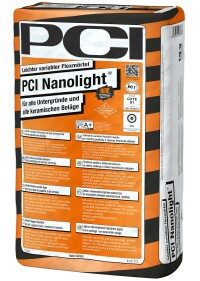 PCI Nanolight in neuer Rezeptur und mit verbesserten Verarbeitungseigenschaften