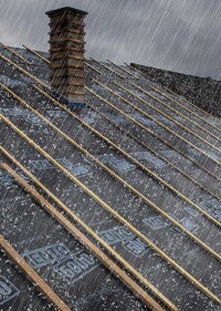 Hagelsicheres Dach mit pro clima Unterdeck- und Unterspannbahnen