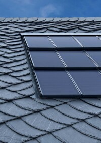 Die unauffällige Art der Energiegewinnung: Meyer Burger Slate Magog Schiefer Edition