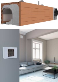 Unsichtbare Lüftung: dezentrales Lüftungssystem mit Wärmerückgewinnung von Leipfinger-Bader