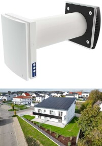 Bayerns erstes autarkes Wohnhaus mit dezentraler Lüftungsanlage von Blauberg Ventilatoren