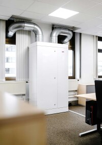 Schnelle Nachrüstung dank dezentralem RLT-System mit dem Kompaktgerät CGL 2 edu von Wolf