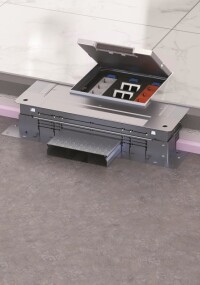 Nivellierbare Kassetten für jede Bodenart von Hager