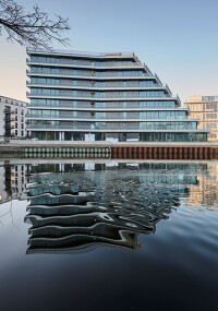 SmartScore-Zertifizierungsstufe Platinum für hochtintelligentes Gebäude in Berlin