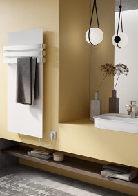 Elektro-Designheizkörper Icon von E.C.A. fürs Bad