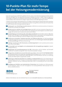 10-Punkte-Plan für mehr Modernisierungstempo