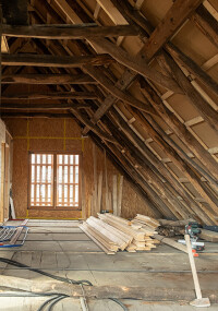 Flächenheiz- und Kühlsystem im denkmalgeschützten Fachwerkhaus