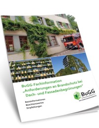 BUGG-Fachinformation: Brandschutz bei Fassadenbegrünungen