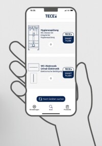 TECE-Service und App für die Trinkwasserhygiene