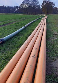 Dommel: Sanierung von Kanalleitungen im Berstlining-Verfahren