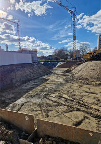 Baugruben als Falle: mobile Zäune schützen Amphibien