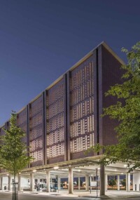 GIMA-Klinkerziegel als Gittermauerwerk für das ZOB-Parkhaus in Kiel