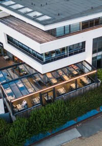 Gastronomie-Überdachung in Windlastzone 4 von TS Aluminium