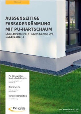 Neue IVPU Broschüre: PU-Dämmung für den Sockelbereich