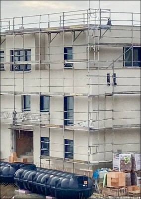 Mineralische Spritzdämmung Ecosphere steigert Erträge für Wohnungswirtschaft