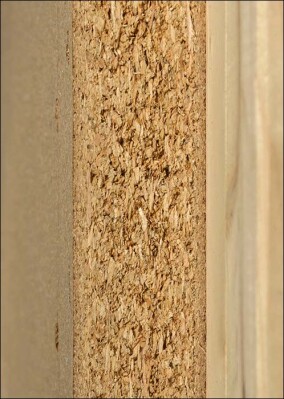 Weiterentwickelter Holztafelwerkstoff mit hohem Recyclinganteil von Pfleiderer