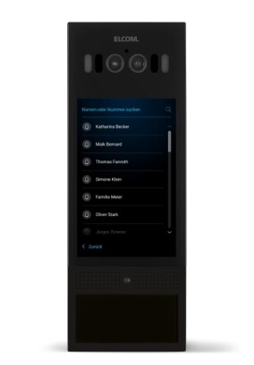 Elcom motion: Türkommunikation und Zutrittskontrolle