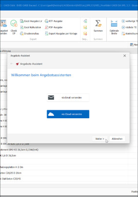 GAEB-Online 2023: Angebotskalkulation in der Office-Welt