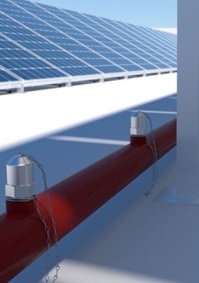 PVProtect Löschsystem für Dachflächen mit PV-Anlagen von Minimax