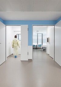 Noracare Bodenbelag für Bereiche mit höchsten Hygieneanforderungen