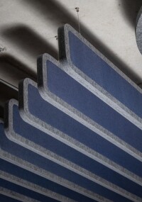 Schallabsorber als Baffel von Lindner