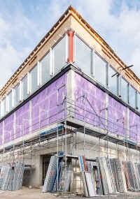 Siniat Wetterschutzplatten für Fassadekonstruktionen