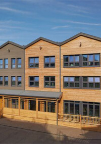 Mocopinus: vergrauende Holzfassadenlasur