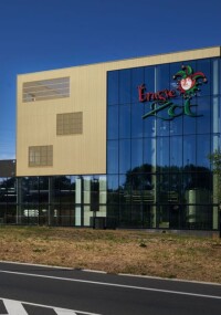 Kalzip: Goldfarbene Fassadenverkleidung für „De Halve Maan” Brauerei