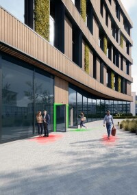 Automatisches Türsystem MotionIQ von dormakaba