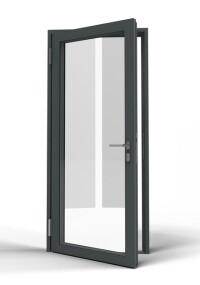 Lindner erweitert Glastürenportfolio um Alu-Schallschutztür ATB 100