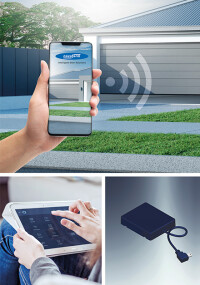 Smarte Technik für Garagen-Sektionaltore von Novoferm